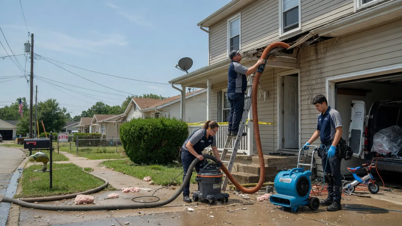 Water Damage Restoration in Liberty, KS near me